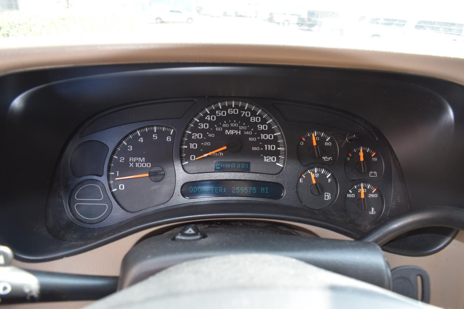 2003 Gold /Tan Chevrolet Suburban (1GNEC16Z23J) with an V8, 5.3.0L engine, 4 SPEED AUTOMATIC transmission, located at 5925 E. BELKNAP ST., HALTOM CITY, TX, 76117, (817) 834-4222, 32.803799, -97.259003 - Buying a 2003 Chevrolet Suburban can offer several benefits, including: Spaciousness: The Suburban is known for its ample interior space, making it great for large families, hauling cargo, or even converting into a camper. Towing Capacity: It's equipped with a robust engine and frame, allowing it - Photo#8